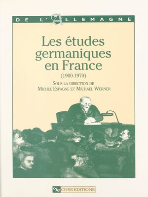 cover image of Les études germaniques en France (1900-1970)